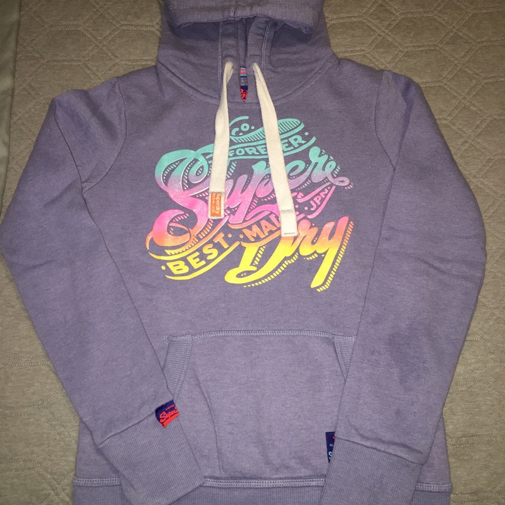 Superdry sweathshirt hoodie japan osaka sz small